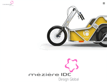 Tablet Screenshot of meziere.fr